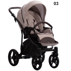 Bebetto - BRESSO ONYX 03, Комбинирана бебешка количка 2 в 1