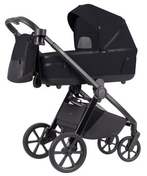 CARRELLO - Omega Plus , Cosmo Black ,2024 Collection - Бебешка количка 2в1