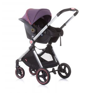 CHIPOLINO - ЕЛИТ , LILAC - 2023 Collection - Бебшка количка 3в1 до 22кг.