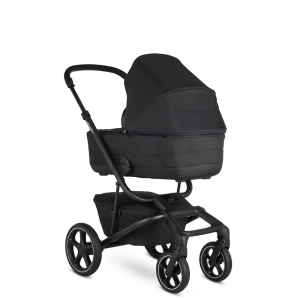 Easywalker - JIMMEY , PEPPER BLACK , Комбинирана бебешка количка 2 в 1
