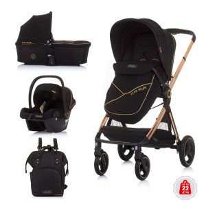 CHIPOLINO - ЕЛИТ , АБАНОС - 2023 Collection - Бебшка количка 3в1 до 22кг.
