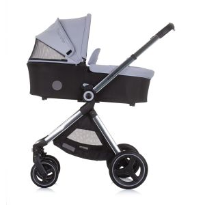 CHIPOLINO - ЕЛИТ , ГРАФИТ - 2023 Collection - Бебшка количка 3в1 до 22кг.