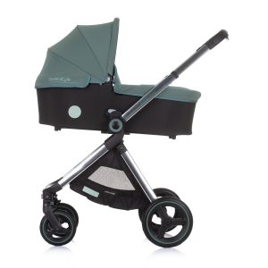 CHIPOLINO - ЕЛИТ , АЛОЕ - 2023 Collection - Бебшка количка 3в1 до 22кг.