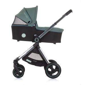 CHIPOLINO - ЕЛИТ , АЛОЕ - 2023 Collection - Бебшка количка 3в1 до 22кг.