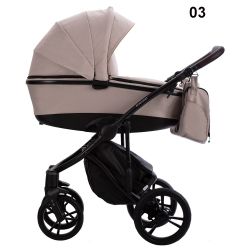 Bebetto - BRESSO ONYX 03, Комбинирана бебешка количка 2 в 1