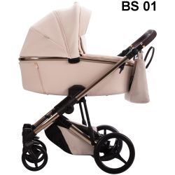Bebetto LOREN Premium Class , BS01 , Комбинирана бебешка количка 2 в 1