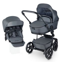 EASYWALKER - Harvey5 PREMIUM , Mineral Grey , Детска количка 2 в 1