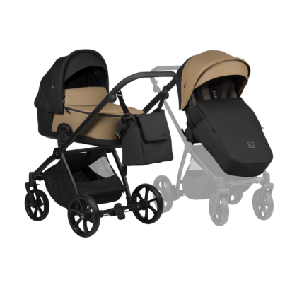 Tutis MIO 3+ Leather бебешка количка 2в1 180 Beige