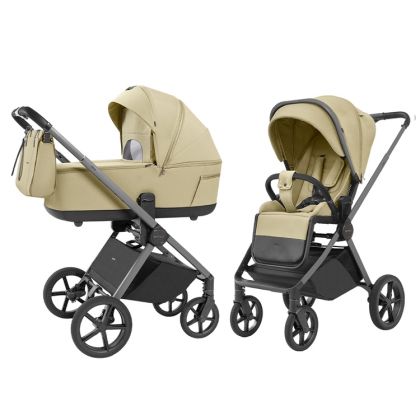 CARRELLO - ULTRA , Soft Beige , Бебешка количка 2в1