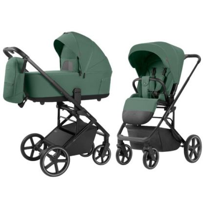 CARRELLO - ALFA , Meadow Green* ,2025 Collection - Бебешка количка 2в1