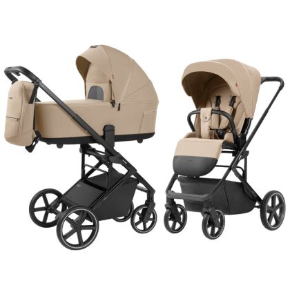 CARRELLO - ALFA , Natural Beige* ,2025 Collection - Бебешка количка 2в1