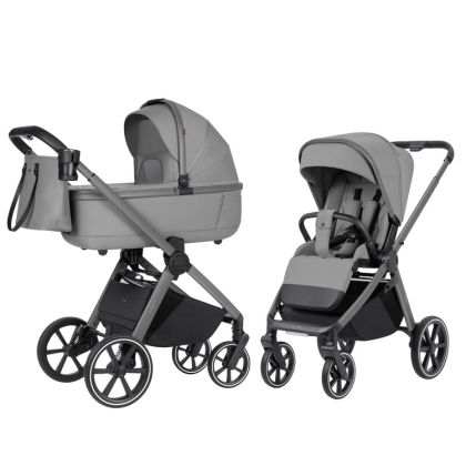 CARRELLO - Omega , Cliff Grey ,2025 Collection - Бебешка количка 2в1