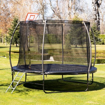 ГОЛЯМ БАТУТ BASKETBALL 305 см. + СТЪЛБА !