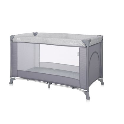Сгъваема кошара TORINO 1ниво , GREY STRIPED ELEMENTS