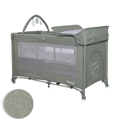 Сгъваема кошара NOEMI PLUS - 2нива , ICEBERG GREEN STAR