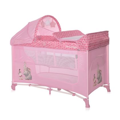 Сгъваема кошара MOONLIGHT PLUS - 2нива , MELLOW ROSE FELLOWS