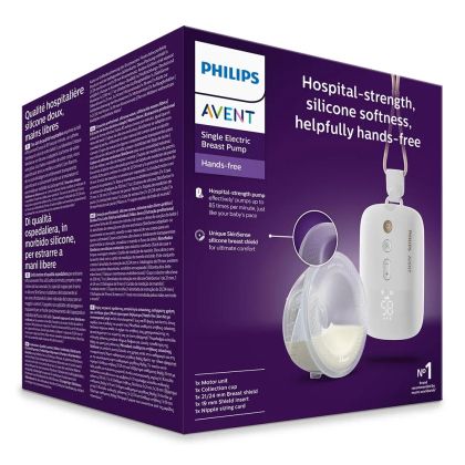 Philips AVENT Единична електрическа помпа Hands-free SCF531/11