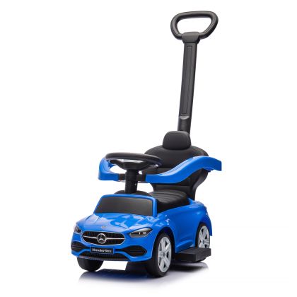 КОЛА ЗА ЯЗДЕНЕ с дръжка CHIPOLINO - MERCEDES C-CLASS , СИНЯ