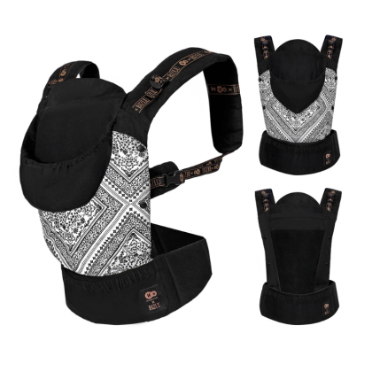 Kinderkraft HUGGY ергономична раница BIZUU lunar blaack