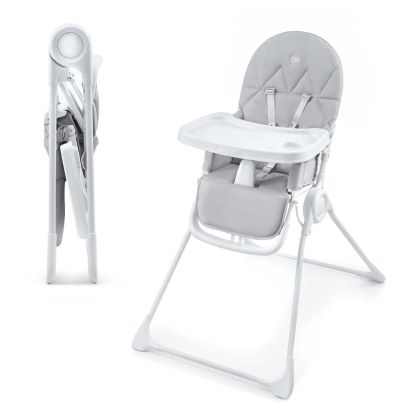 Kinderkraft BINCI столче за хранене LIGHT GREY