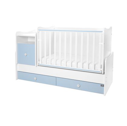 ТРАНСФОРМИРАЩО ЛЕГЛО TREND PLUS NEW 70/160см. , БЯЛО/BABY BLUE