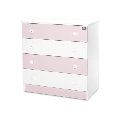 СКРИН NEW , БЯЛО/ORCHID PINK	