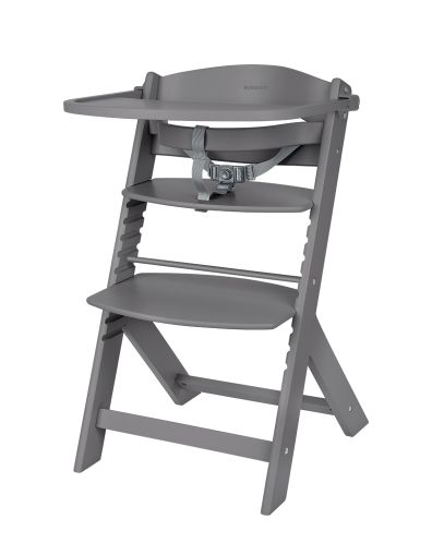 Дървен стол за храненe Nordy Dark Grey