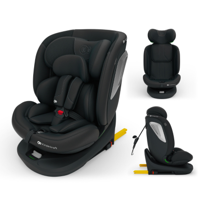 Kinderkraft I-Grow 2 PLUS столче за кола 40-150 cm BLACK