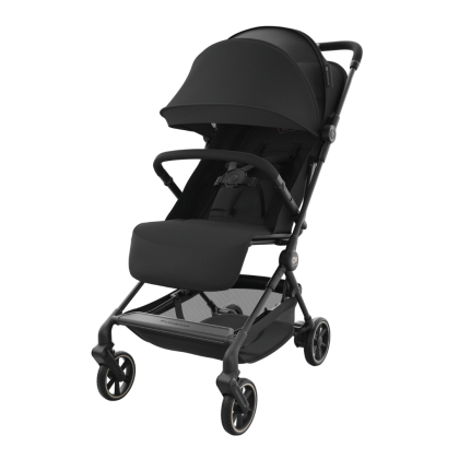KinderKraft NEBO бебешка количка MIDNIGHT BLACK