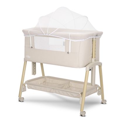 Мини кошара MILLIE с падаща преграда , BEIGE /wooden/