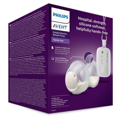 Philips AVENT - Двойна електрическа помпа - Hands-free