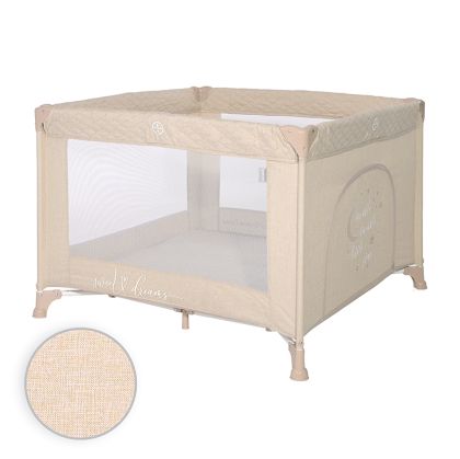 Кошара за игра 100х100см. SUNNY PLAYGROUND , FOG BEIGE STAR