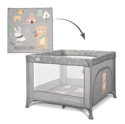 Кошара за игра 100х100см. PLAY N RELAX , GREY ADVENTURE