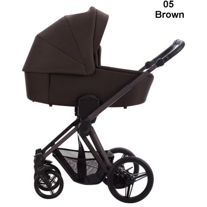 Bebetto Nuvio Tex , 05 BROWN ,комбинирана бебешка количка 2 в 1