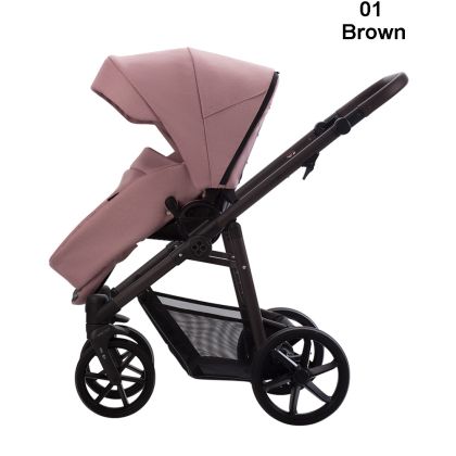 Bebetto Fluxo 0-22кг , 01 BROWN , Детска количка