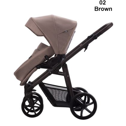 Bebetto Fluxo 0-22кг , 02 BROWN , Детска количка
