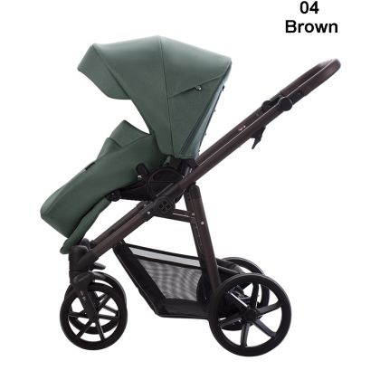 Bebetto Fluxo 0-22кг , 04 BROWN , Детска количка
