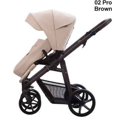 Bebetto Fluxo Pro 0-22кг , 02 BROWN , Детска количка