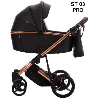 Bebetto LOREN Premium Class PRO , ST03 , Комбинирана бебешка количка 2 в 1