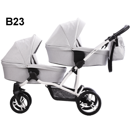 Бебешка количка за близнаци 2в1, Bebetto 42 , B23