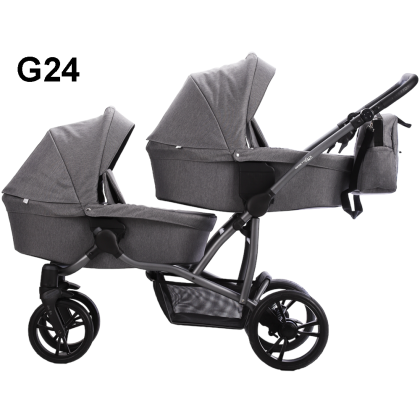Бебешка количка за близнаци 2в1, Bebetto 42 , G24