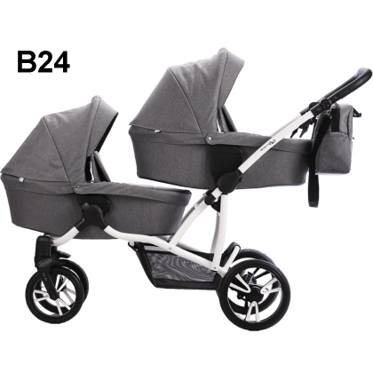 Бебешка количка за близнаци 2в1, Bebetto 42 , B24