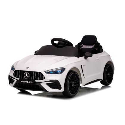 EЛЕКТРИЧЕСКА КОЛА MERCEDES AMG CLE 53 , БЯЛА