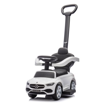 КОЛА ЗА ЯЗДЕНЕ с дръжка CHIPOLINO MERCEDES C-CLASS , БЯЛА