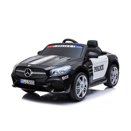 Eл. кола POLICE MERCEDES SL500 ,ЧЕРНА