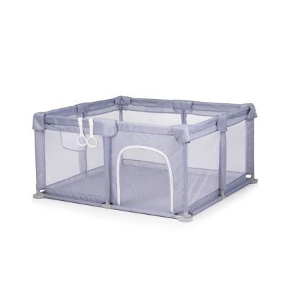 CHIPOLINO - Сгъваема кошара за игра  FIESTA120/120см , СИВА