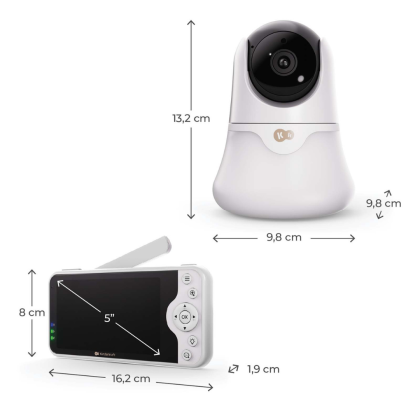 KinderKraft NITEEYE GLOW бебефон WHITE