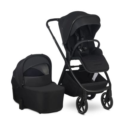 EASYWALKER - ZOEY GO , Pure Black , Детска количка 2в1 + ЧАНТА !