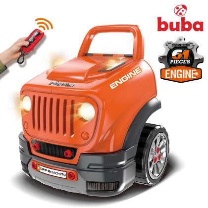Детски интерактивен автомобил/игра Buba Motor Sport, 008-979 оранжев