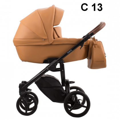 Bebetto LUCA PRO - Еко кожа , C 13 , Комбинирана бебешка количка 2 в 1